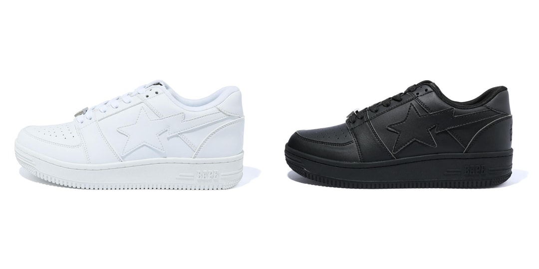 BAPE STA deux modèles monochromes noirs et blancs sortent en France Hypebeast