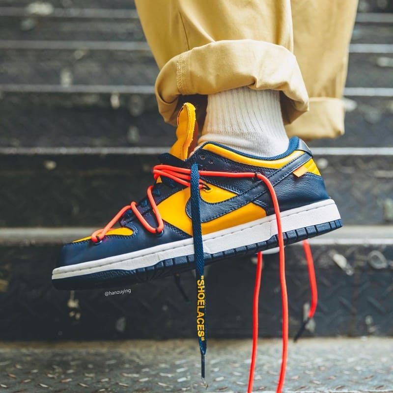 Dunk low shop off white michigan