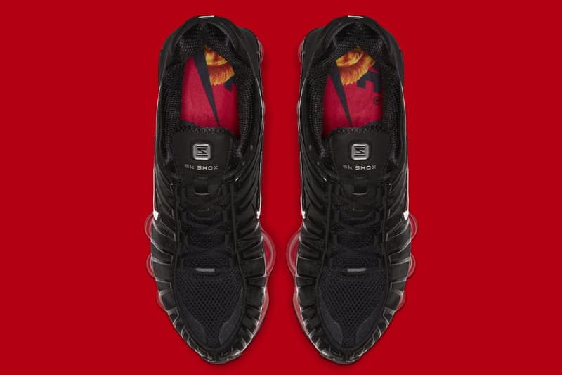 skepta shox on feet