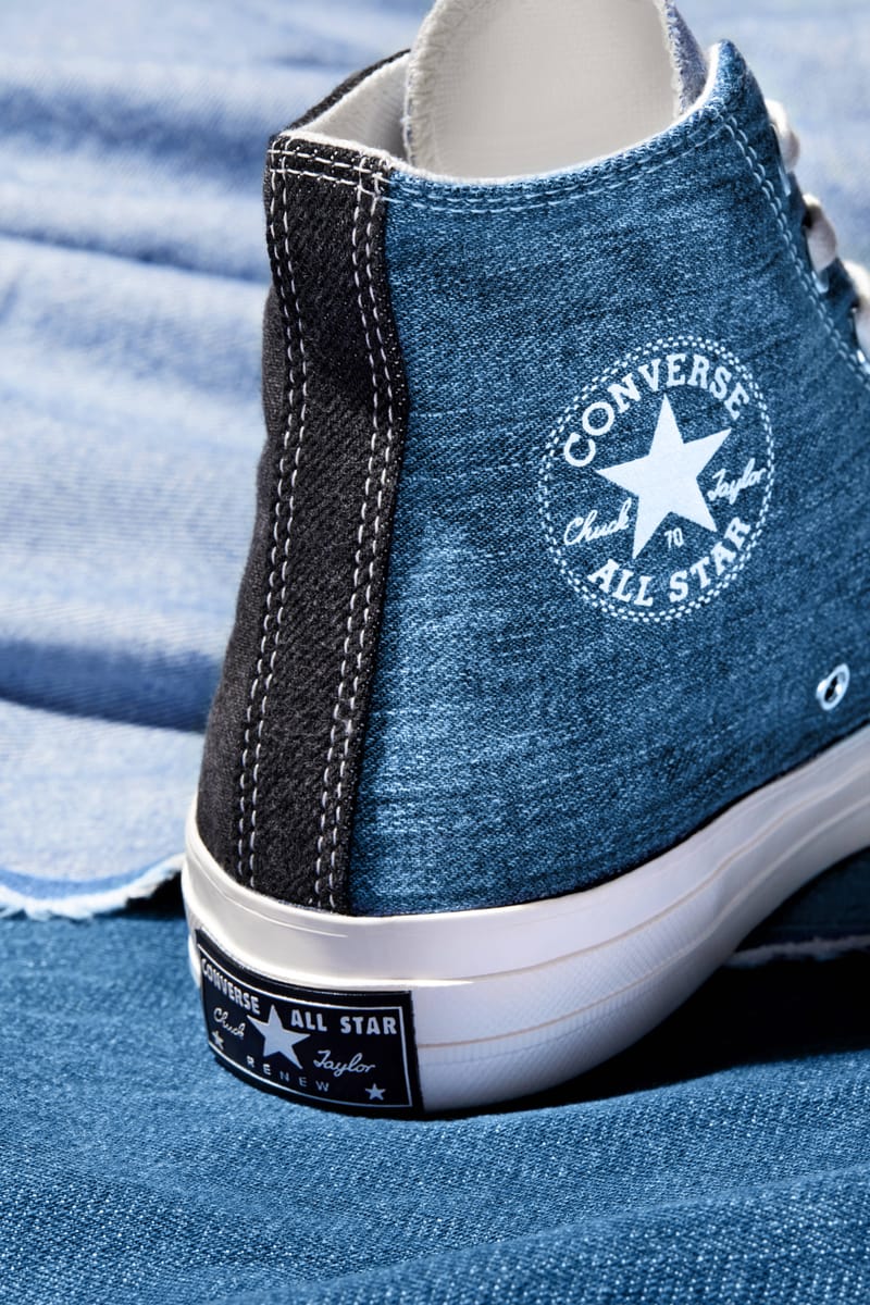 Converse bleu jean homme cheap