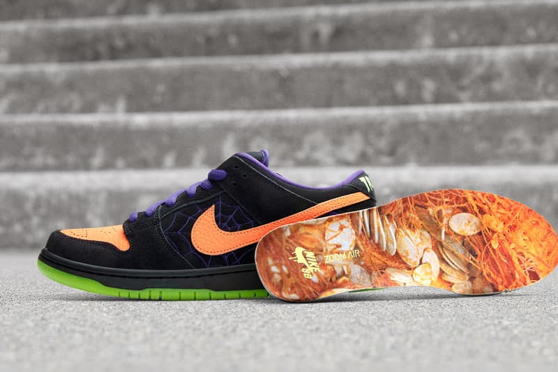 Nike Une SB Dunk Low édition limitée pour célébrer Halloween HYPEBEAST