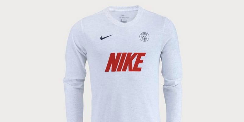 T shirt discount manche longue psg