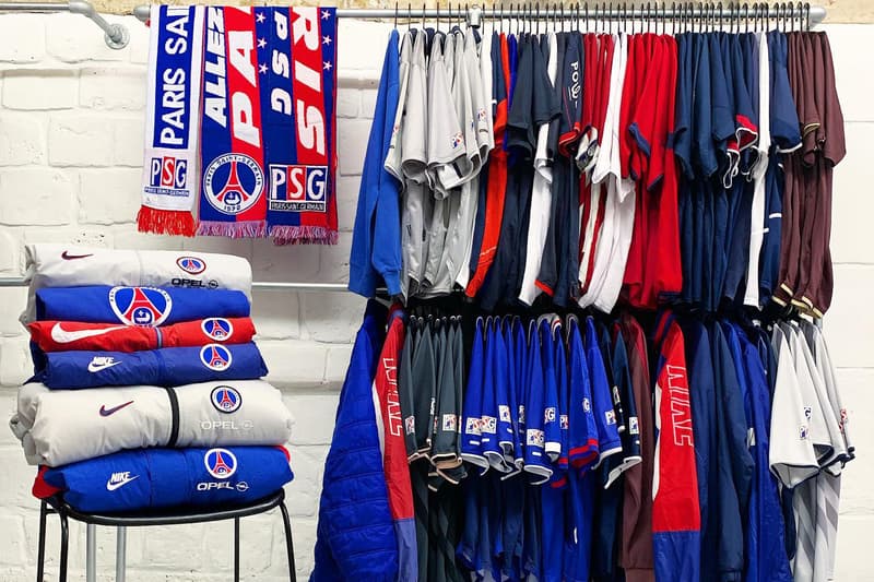 PSG  vente exclusive de maillots vintage programmée chez LineUp