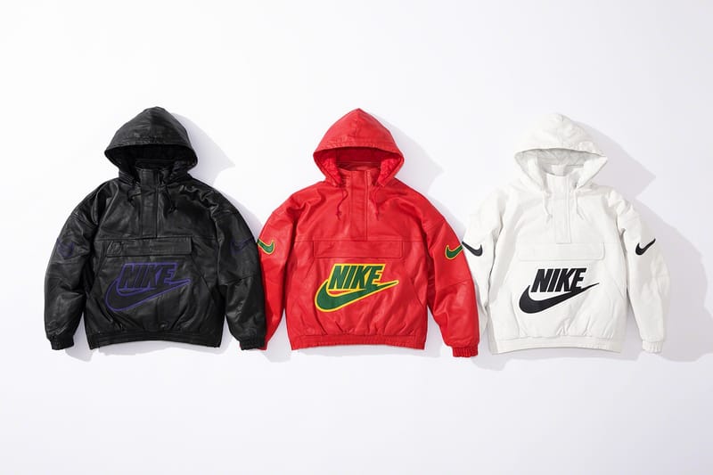 Supreme x Nike les prix de la collab cuir et la liste du drop de