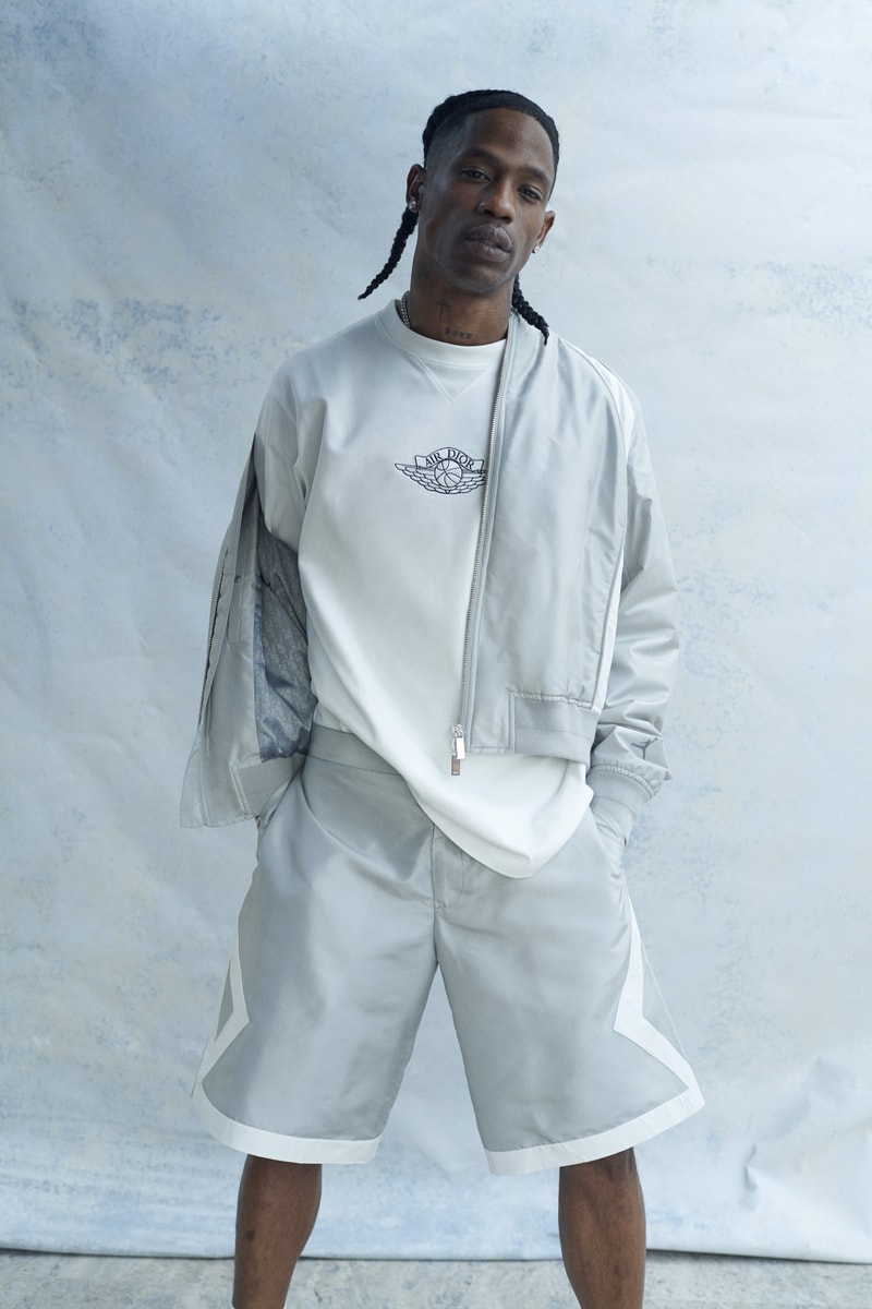 Dior x Jordan Travis Scott pr sente la collection apparel