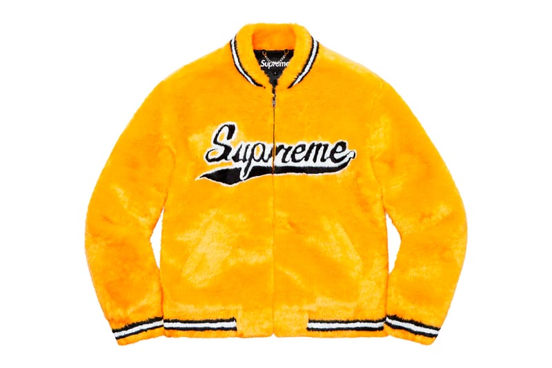 Pull supreme cheap jaune