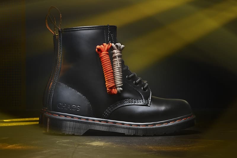 1460 beams x babylon smooth leather boots