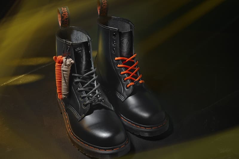 1460 beams x babylon smooth leather boots