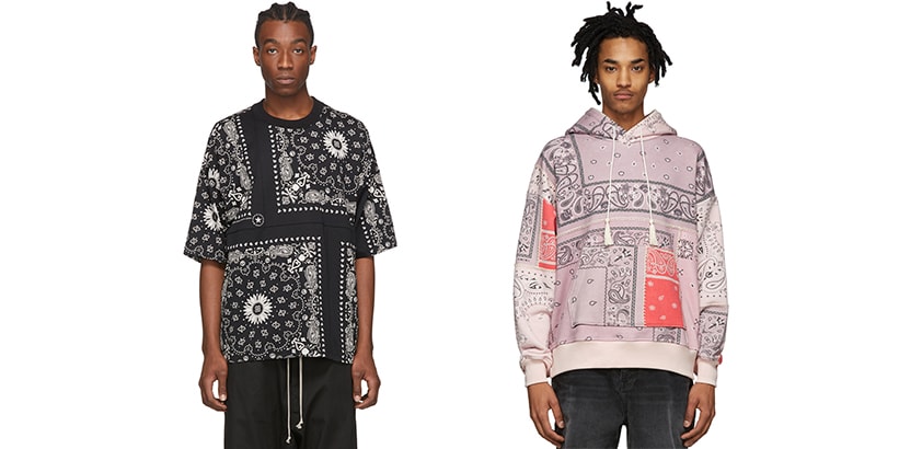 Chemise Mastermind World Bandana Vacation - Soie, Manches Longues - Taille M - Noir - Occasion Parfait état