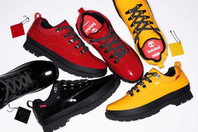 supreme timberland comme des garcons