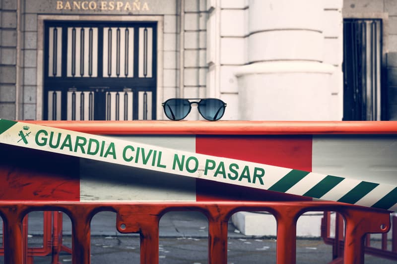 Étui à Lunettes Persol La Casa De Papel – édition Spéciale Netflix, Vintage, Noir – Neuf Sans étiquette