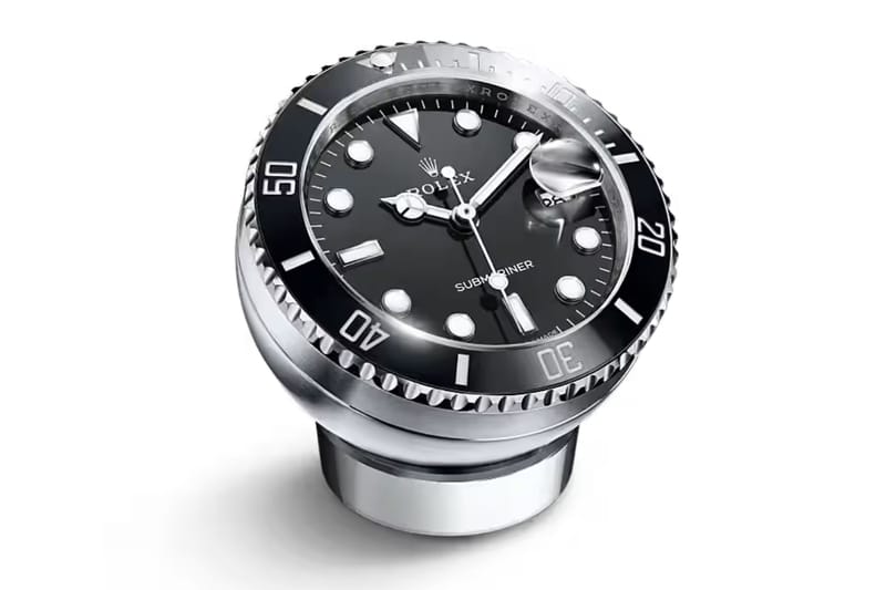 ROLEX SUBMARINER 掛時計 Rolex Submariner Date Desk Clock Ref. 909010LN : infos et détails