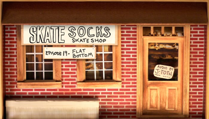 Flat on sale bottom socks