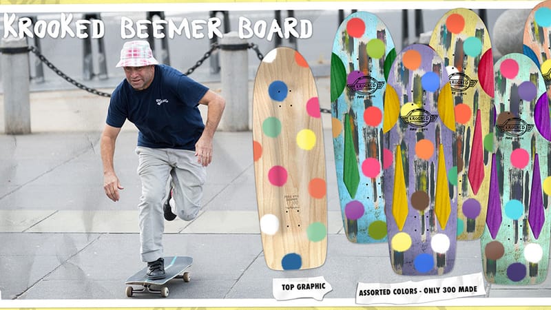 PURE EVIL BEEMER -- Gonz's New Krooked Board | The Berrics