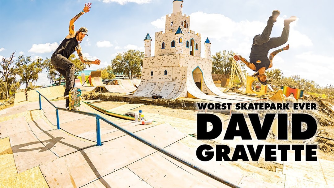 Bronson's 'Worst Skatepark Ever' with David Gravette at the Florideah