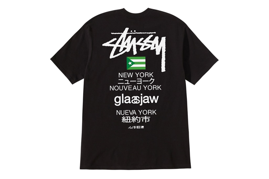 Glassjaw x Stussy New York Tour TShirt Hypebeast