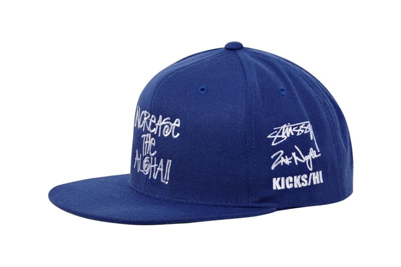 【stussy x kicks hi】希少コラボ　CAP stussy-x-zak-noyle-x-kicks-hi-