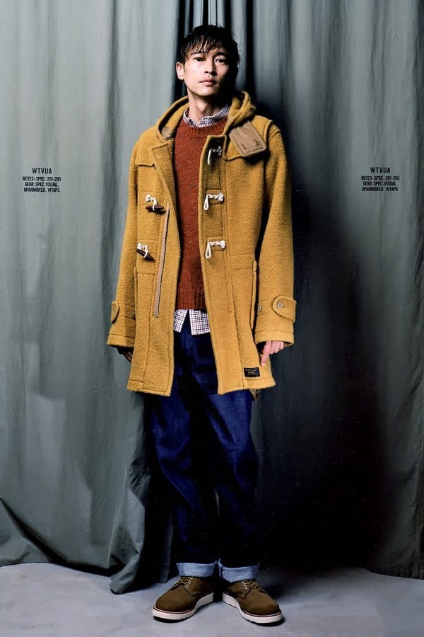 WTAPS NETMINDER LS L 黒 ホッケーシャツ 窪塚洋介 ZORN 洼冢洋介担纲演出《GRIND》杂志WTAPS 2013 秋冬造型特辑| Hypebeast