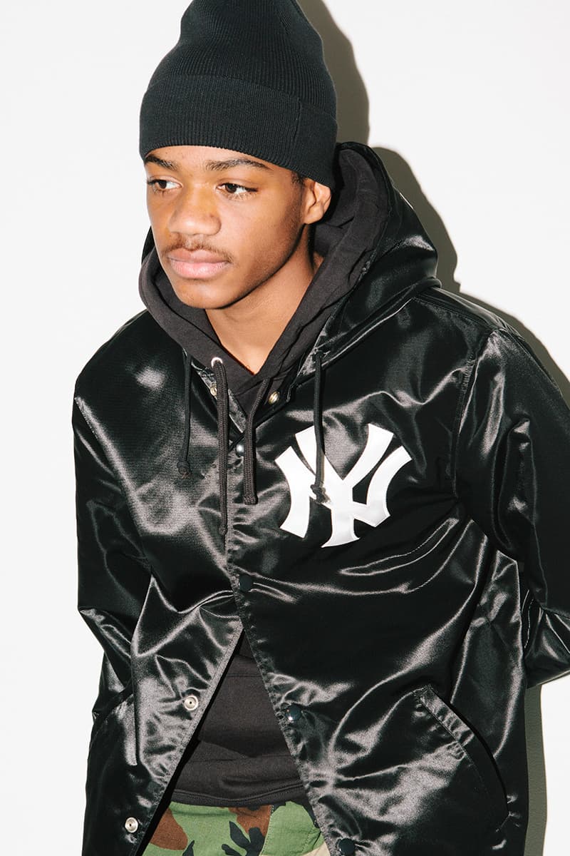 newyorkyankeesxsupremex47brand2015春夏系列造型搭配lookbook