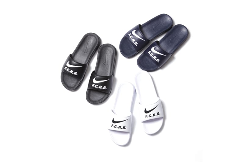 ぱ*ー様 Nike Benassi Solarsoft SLD2 FCRB QS F.C.R.B. x Nike Benassi Solarsoft Slide 2 联名运动拖鞋