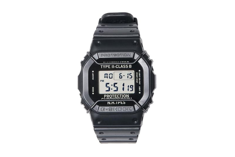 N.HOOLYWOOD x Casio G-SHOCK DW-5600NH 联名腕表| Hypebeast