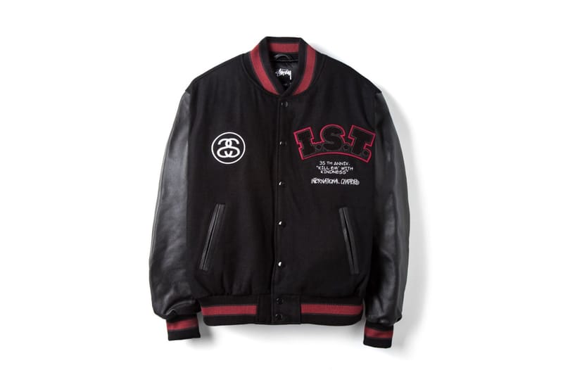 Stussy「International Stüssy Tribe」35 周年纪念Varsity 夹克