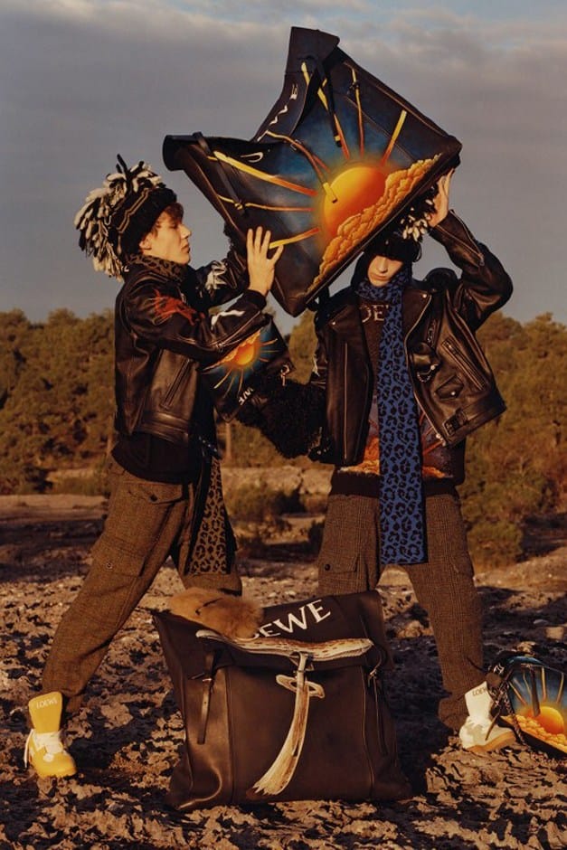 jw anderson ポスター　loewe Part of the puzzle: Loewe Jonathan Anderson on his new S/S