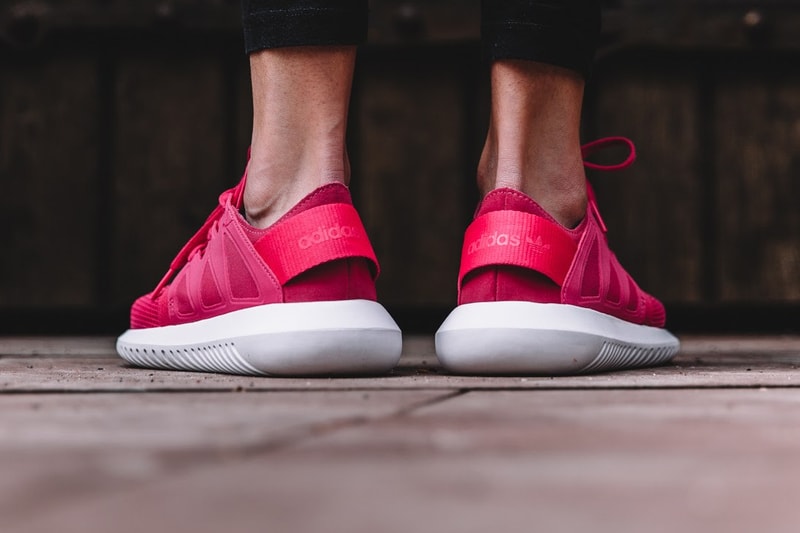adidas tubular viral pink