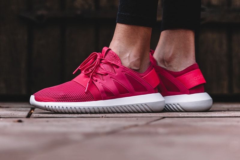 adidas tubular viral pink