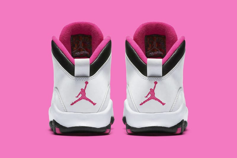 Jordan retro 10 shops vivid pink