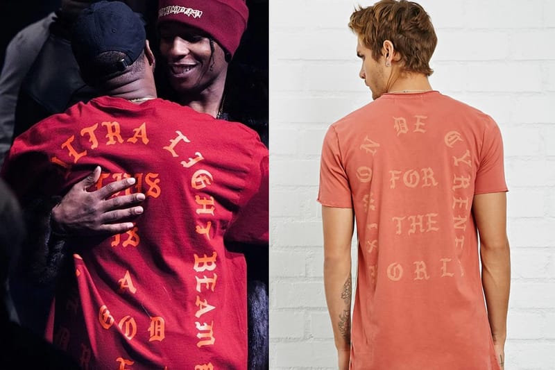 forever 21 仿製 kanye west「i feel like pablo」t-shirt ?