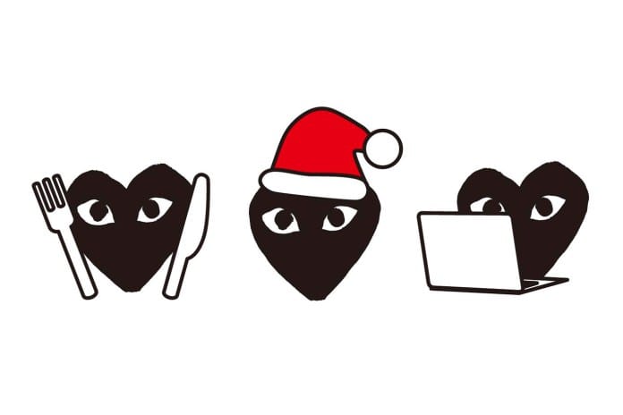 COMME des GARÇONS PLAY 2016 Holidays Emoji Pack | Hypebeast