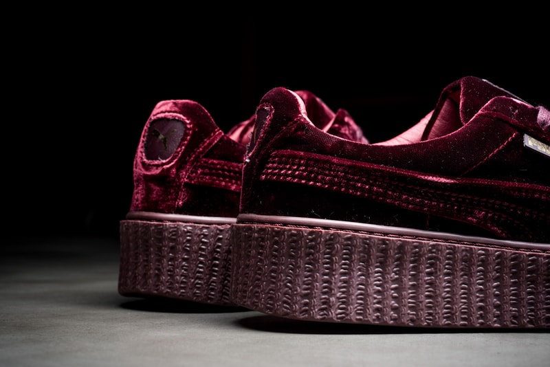Rihanna x PUMA Velvet Fenty Creeper Closer Look Hypebeast