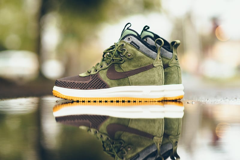 Nike Lunar Force 1 Duckboot Baroque Brown Olive Gum | Hypebeast