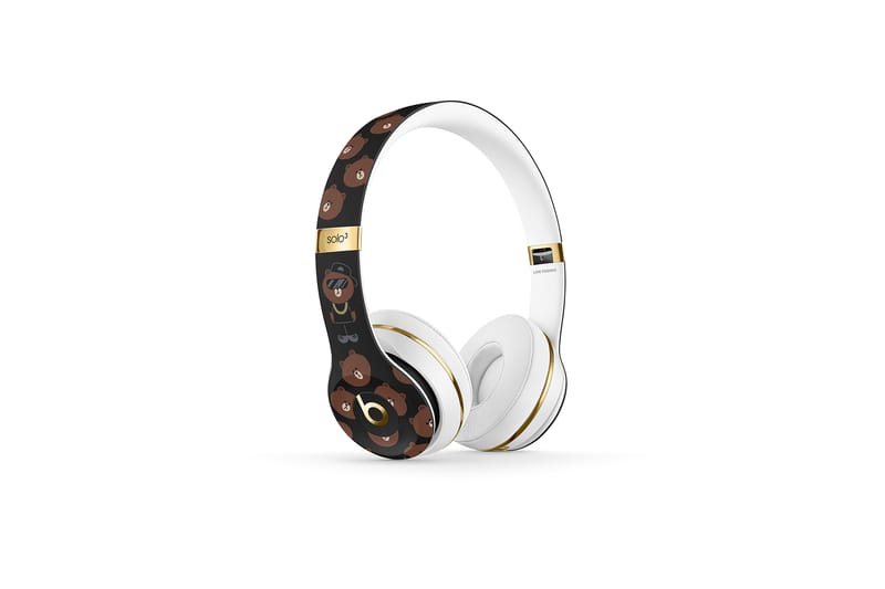ヘッドホン Beats Solo3 Wireless LINE FRIENDS LINE FRIENDS、Beats by Dr.Dreとコラボレーション ブラウン