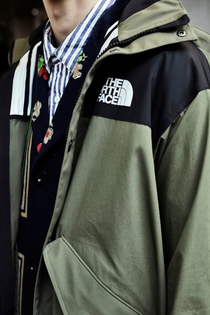 North face x sales sacai