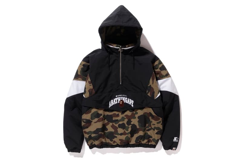 bape x starter black label 2018 聯名別注系列