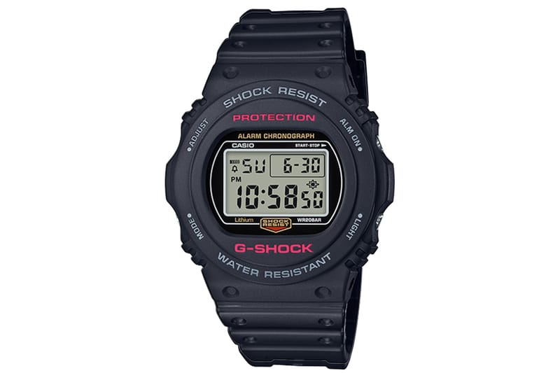 G-SHOCK 复刻80 年代初期型号DW-5700C | Hypebeast