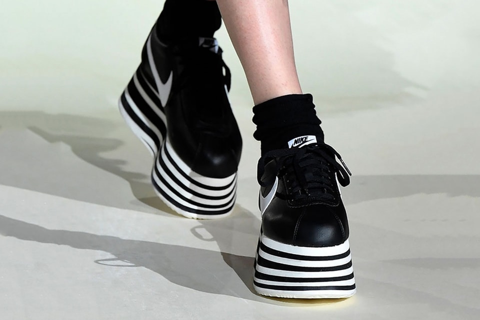 nike cortez x comme des garcons