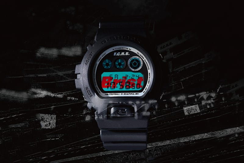 F.C.R.B. x G-SHOCK 全新 DW-6900 联名腕表