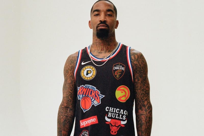 J.R. Smith 演绎全新Supreme x Nike x NBA 联名球衣系列| Hypebeast