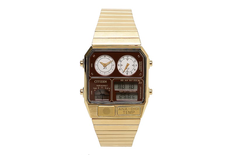 传说の复活！Citizen x BEAMS 复刻80 年代「ANA-DIGI TEMP」手表