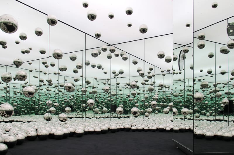 草间弥生为芝加哥wndr museum 打造特别版Infinity Mirror Room