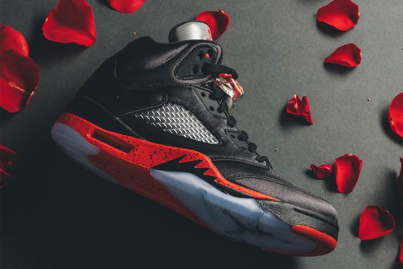 Nike air jordan 5 satin bred best sale