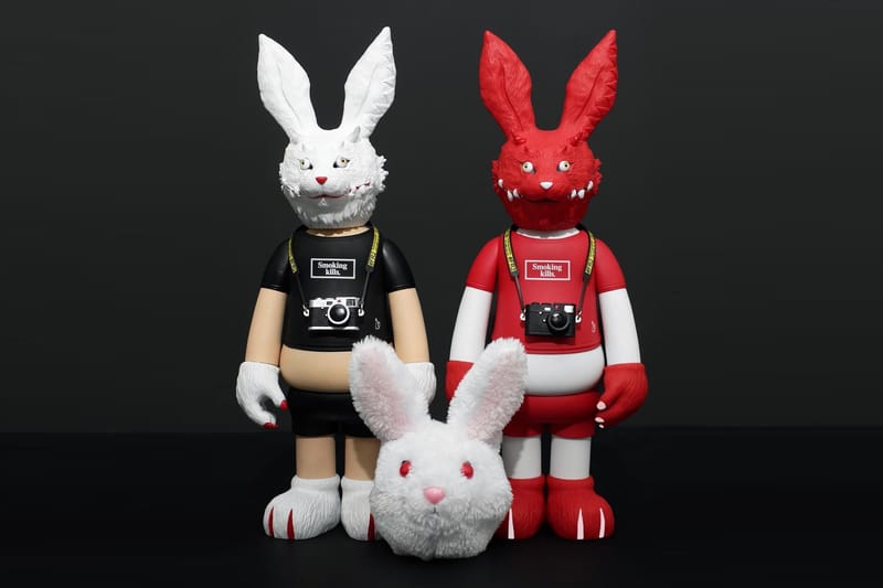 ［新品・ホロ銀PET・アクスタつき］海外マステ 一木一横 人物 兔子小姐和猫先生 雑貨【AniBOX JAPAN】