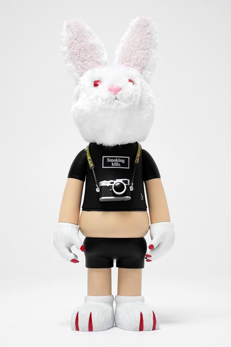 ［新品・ホロ銀PET・アクスタつき］海外マステ 一木一横 人物 兔子小姐和猫先生 Fxxking Rabbits x T9G 联名兔子玩偶| Hypebeast