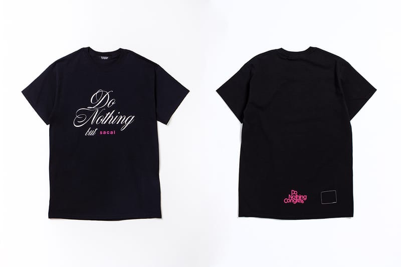 フラグメントデザイン ドゥナッシング Tシャツ do nothing congress