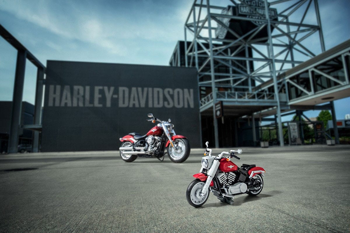 LEGO Creator Expert 推出全新Harley-Davidson 经典Fat Boy 积木模型