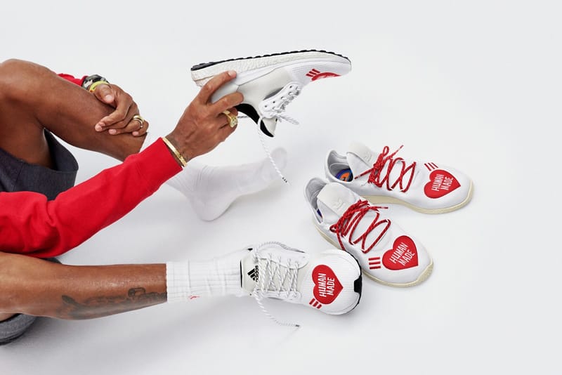 Pharrell 携手NIGO 打造三双HUMAN MADE x adidas Hu 联名鞋款| Hypebeast