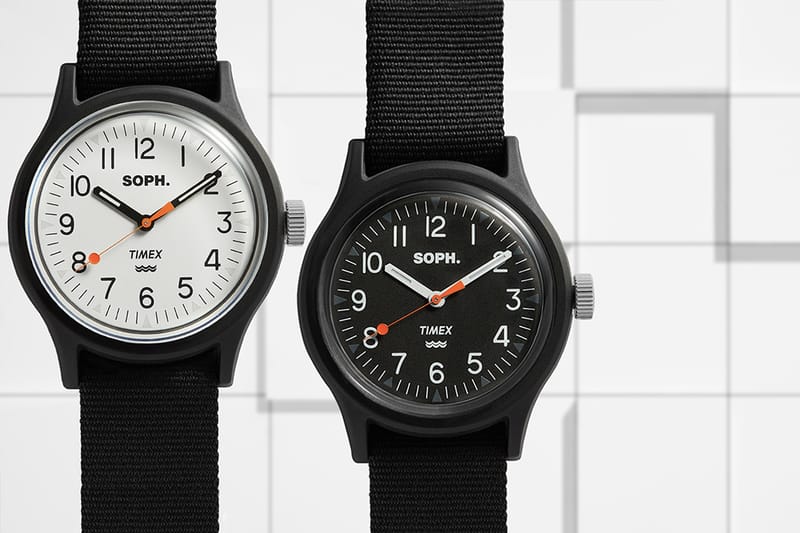 TIMEX x SOPH. x END. 三方联名重塑经典MK1 军表| Hypebeast